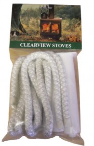 Clearview Stoves Door Rope & Adhesive